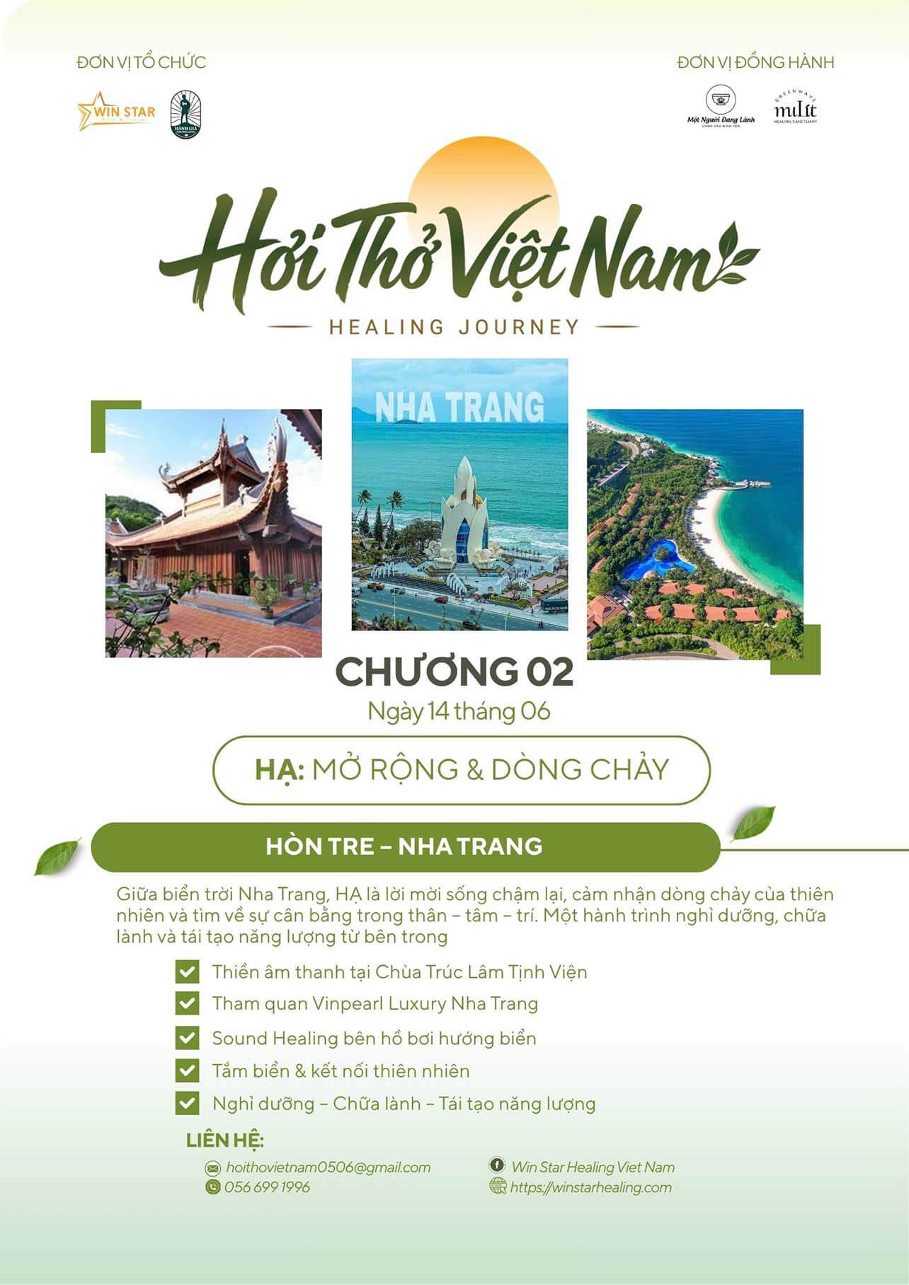 Mùa Hạ Du Lịch Chữa Lành Nha Trang: Năng Lượng Từ Biển Trời Hòn Tre