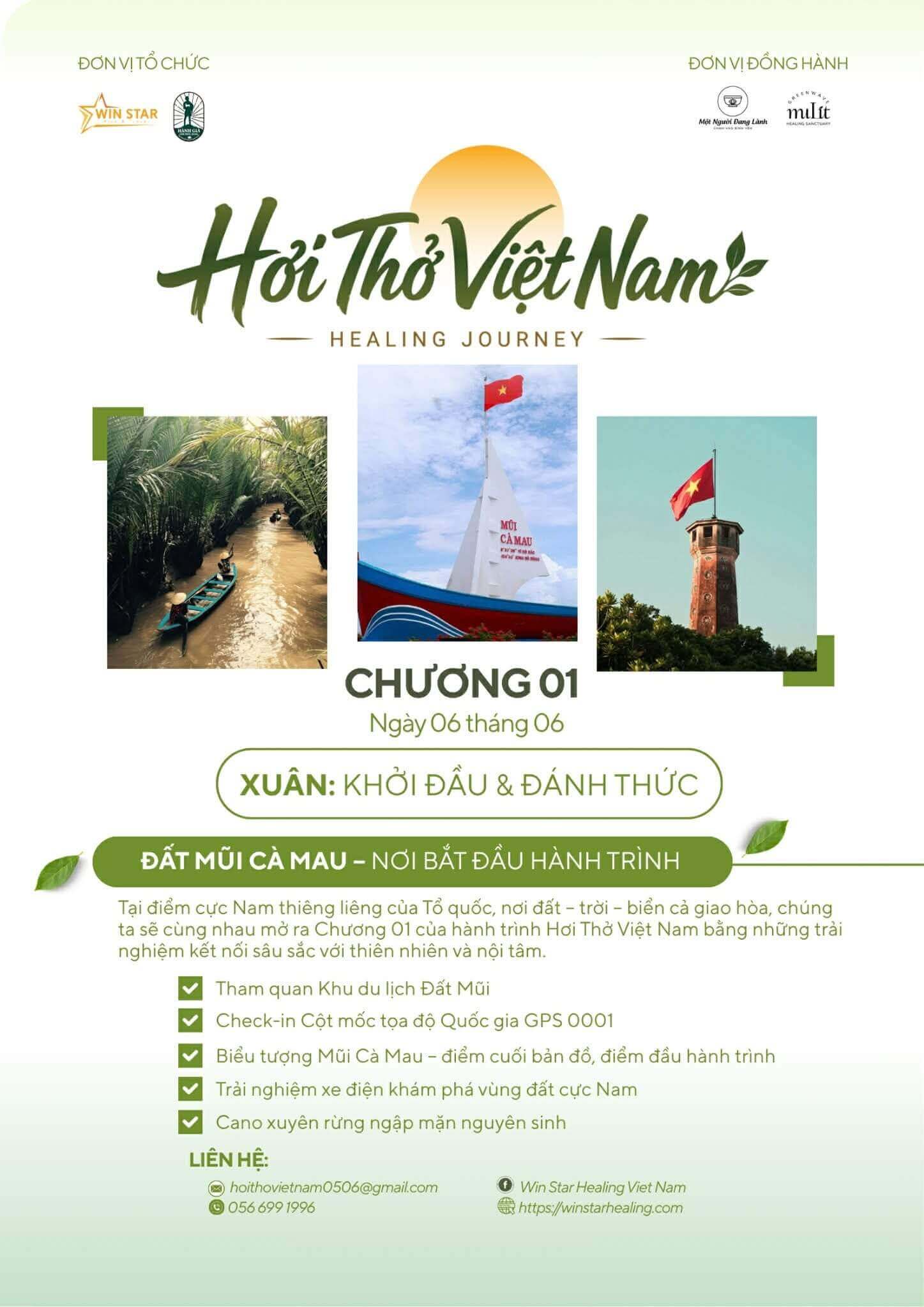 Du Lịch Chữa Lành Cà Mau – Hơi Thở Việt Nam – Chương 1: Xuân Khởi Đầu & Đánh Thức